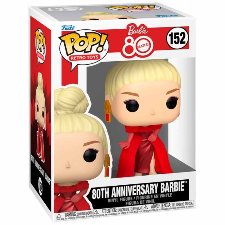 Figura POP Barbie 80th Anniversary Barbie