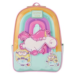 Mochila Fluffy Unicorn Minions Loungefly 30cm