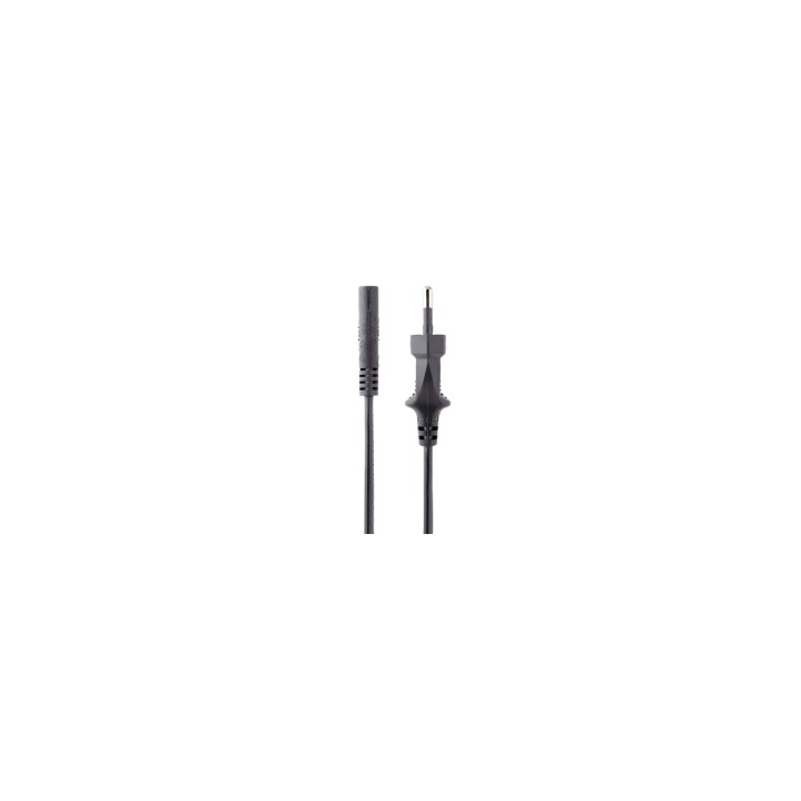 StarTech.com Cable de 2m de Alimentación para Ordenador Portátil o Impresora , UE a C7, 2,5A 250V, 18AWG, Cable de Repuesto