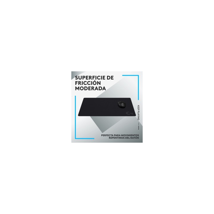 Logitech G G640 Alfombrilla de ratón para juegos Negro