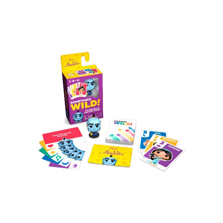 Juego cartas Something Wild! Aladdin Disney Aleman / Español / Italiano