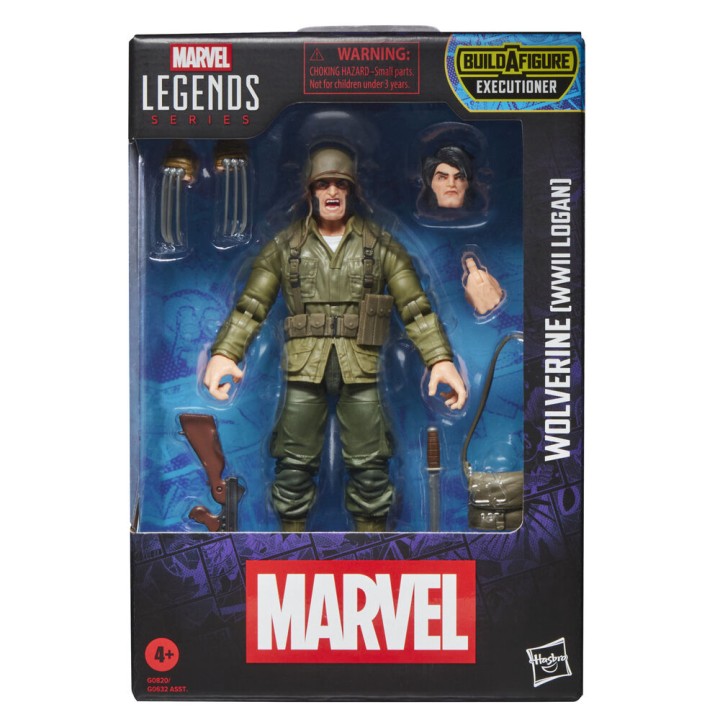 Figura Wolverine WWII Logan Marvel Legends Series 15cm
