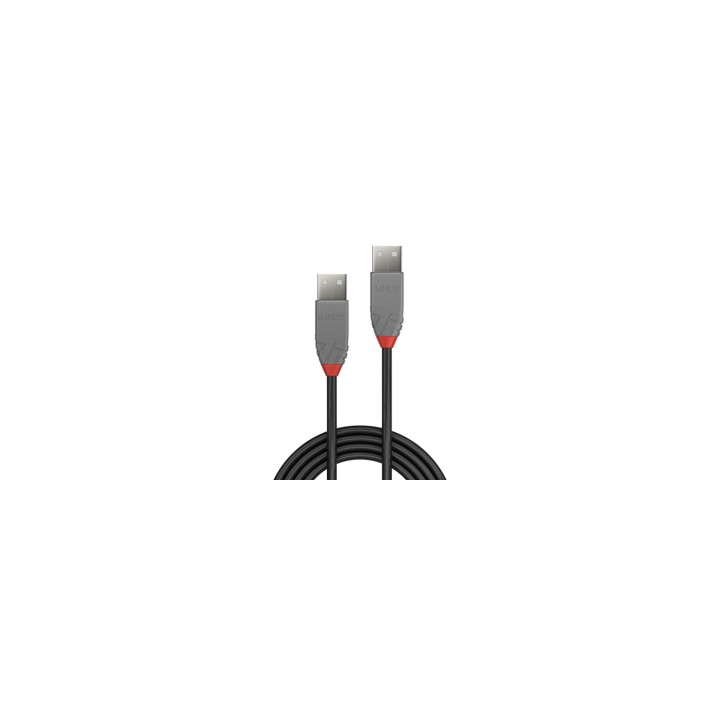 Lindy 36695 cable USB 5 m USB 2.0 USB A Negro
