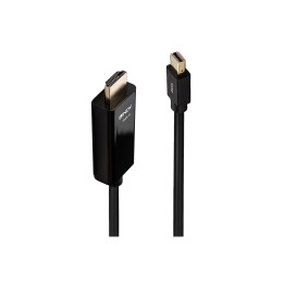 Lindy 36927 adaptador de cable de vÍ­deo DisplayPort HDMI tipo A (Estándar) Negro