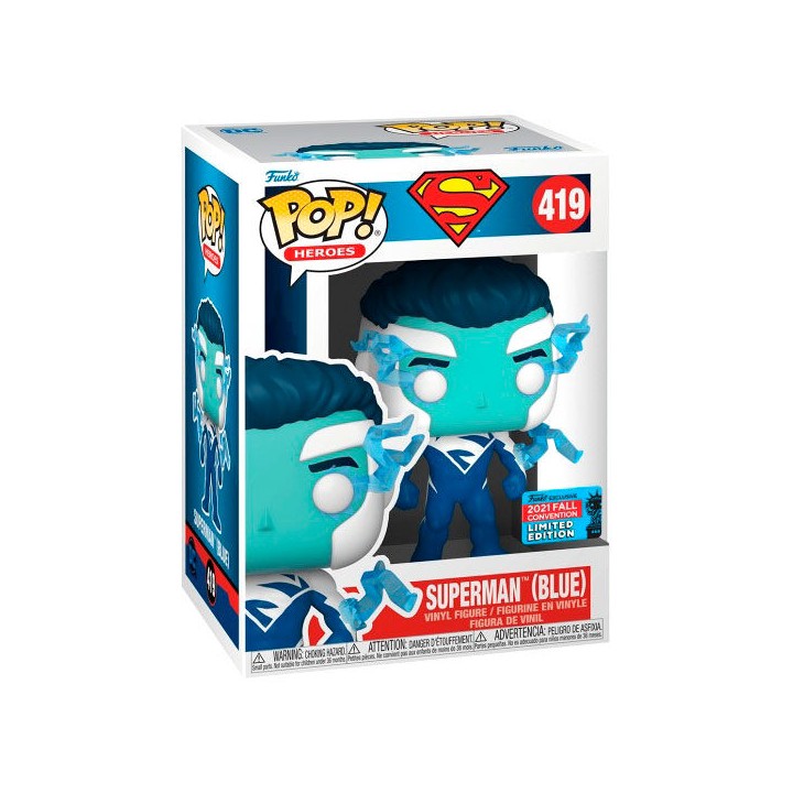 Figura POP DC Comics Superman Blue Exclusive