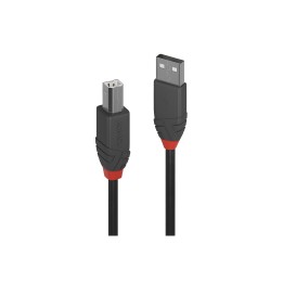 Lindy 36675 cable USB 5 m USB 2.0 USB A USB B Negro