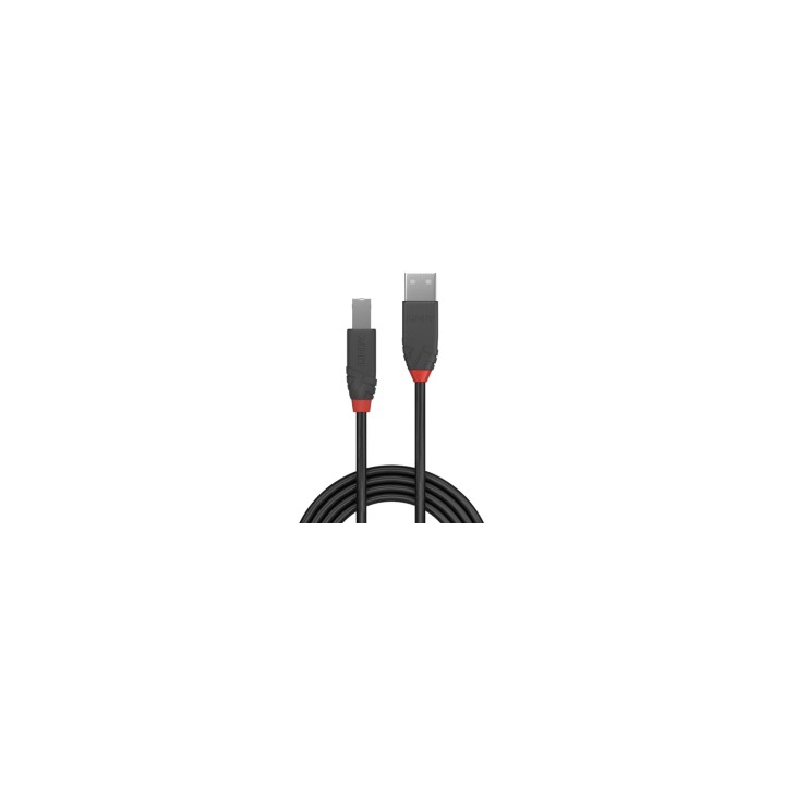 Lindy 36675 cable USB 5 m USB 2.0 USB A USB B Negro