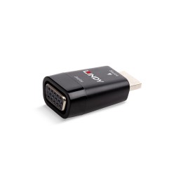 Lindy 38194 adaptador de cable de vÍ­deo HDMI tipo A (Estándar) VGA Negro