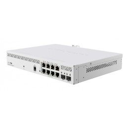 Mikrotik CSS610-8P-2S+IN switch Gestionado Gigabit Ethernet (10/100/1000) EnergÍ­a sobre Ethernet (PoE) Blanco