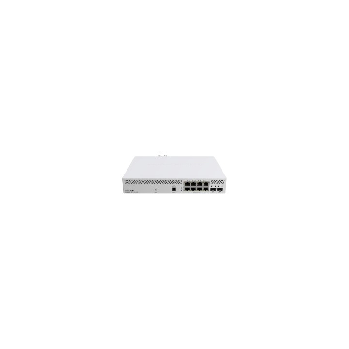 Mikrotik CSS610-8P-2S+IN switch Gestionado Gigabit Ethernet (10/100/1000) EnergÍ­a sobre Ethernet (PoE) Blanco