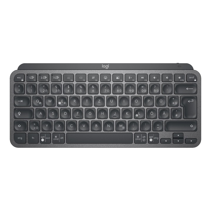 Logitech MX Keys Mini teclado RF Wireless + Bluetooth QWERTZ Alemán Grafito