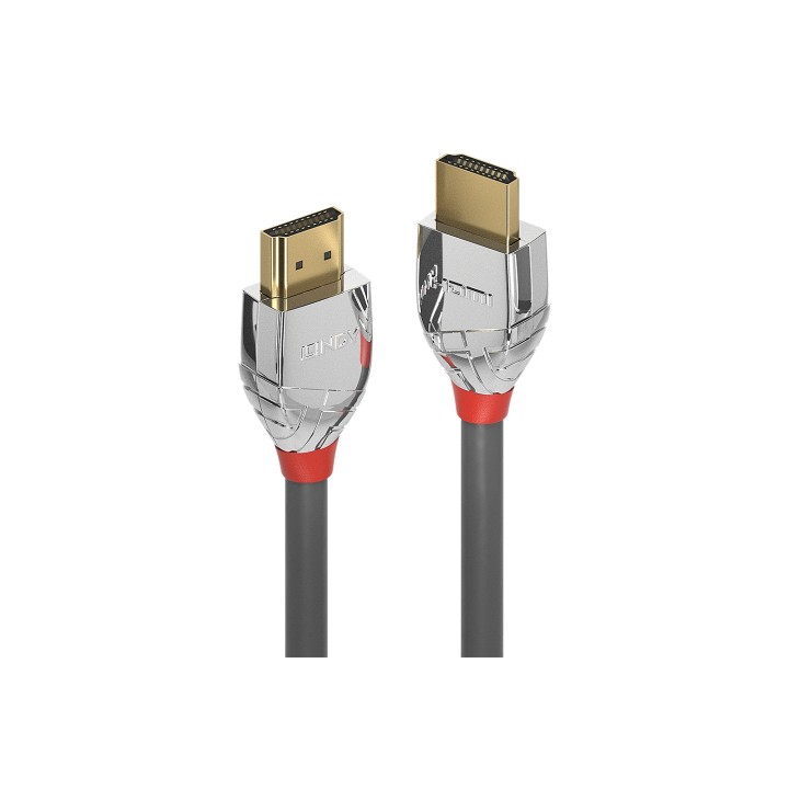 Lindy 37870 cable HDMI 0,5 m HDMI tipo A (Estándar) Negro, Plata