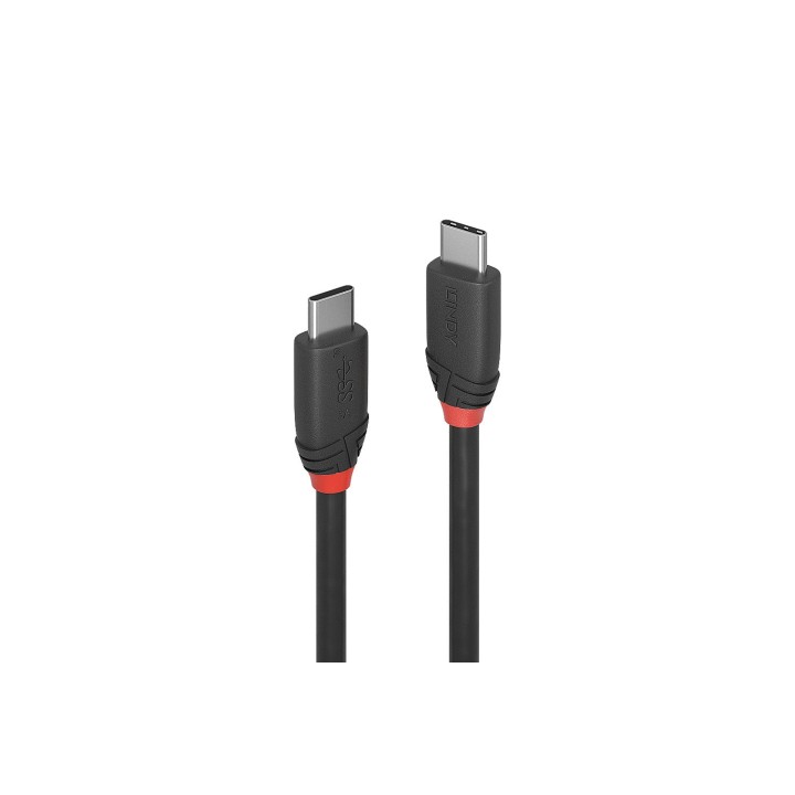Lindy 36907 cable USB 1,5 m USB 3.2 Gen 1 (3.1 Gen 1) USB C Negro
