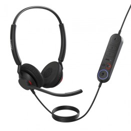 Jabra Engage 40 Auriculares Alámbrico Diadema Oficina/Centro de llamadas USB tipo A Negro