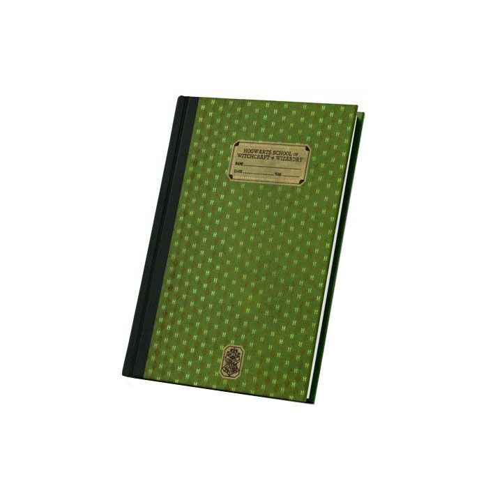 Cuaderno premium Slytherin Harry Potter