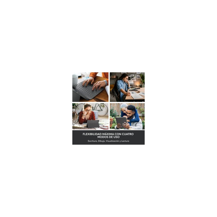 Logitech Combo Touch Gris Smart Connector QWERTY Español