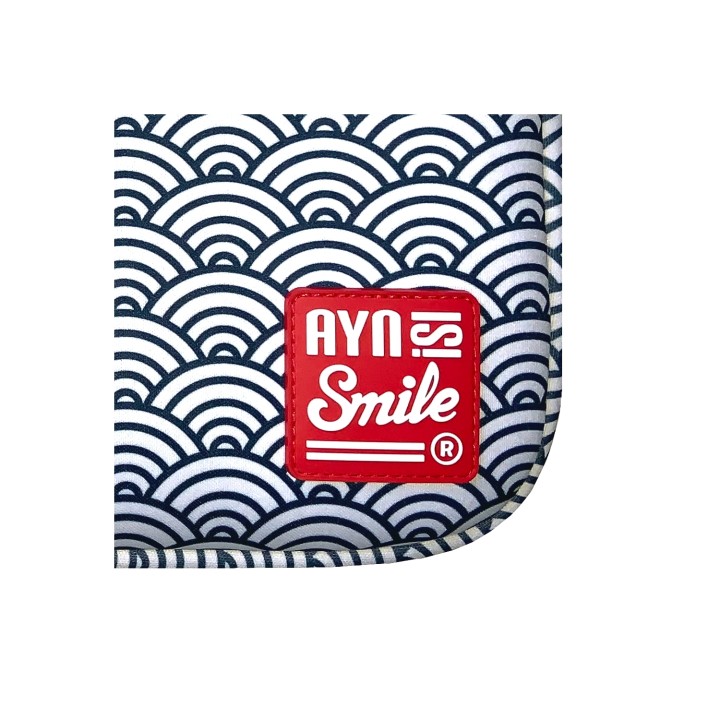 Funda Sleeve para Portátil de 13 y 14 pulgadas Smile Kimono de Neopreno estampado Japonés Seigaiha