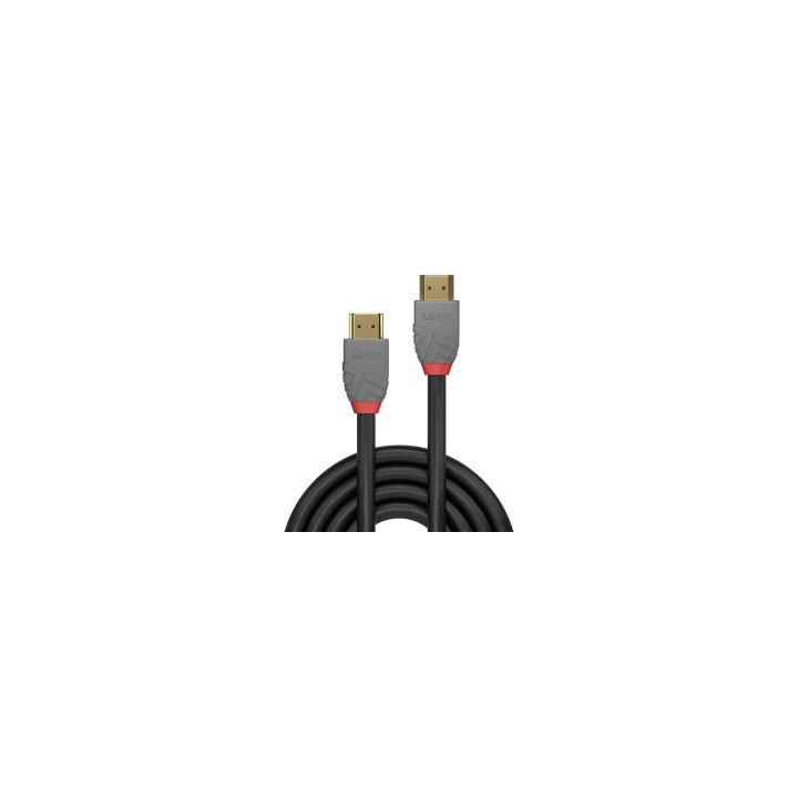 Lindy 36962 cable HDMI 1 m HDMI tipo A (Estándar) Negro, Gris