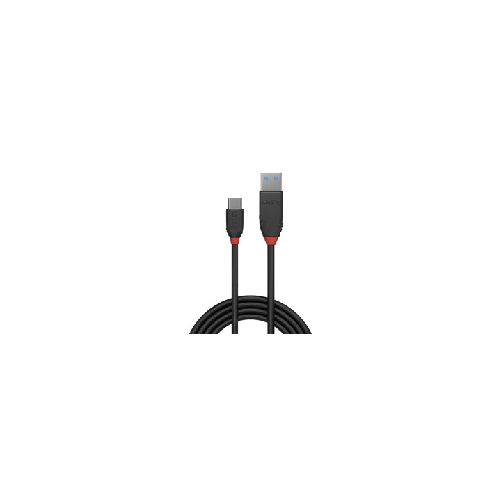 Lindy 36916 cable USB 1 m USB 3.2 Gen 1 (3.1 Gen 1) USB A USB C Negro