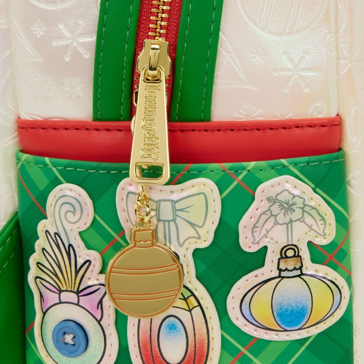 Mochila Holiday Stitch Disney Loungefly 26cm