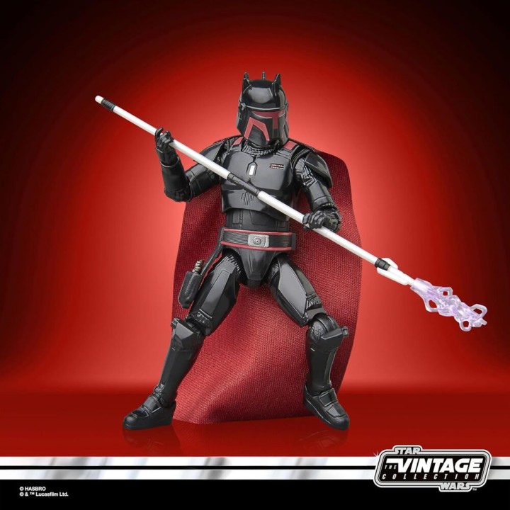 Figura Moff Gideon Dark Trooper Armor The Mandalorian Star Wars 9,5cm