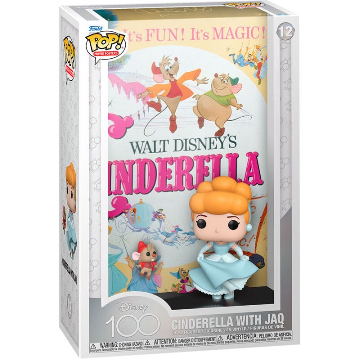 Figura POP Movie Poster Disney Cenicienta
