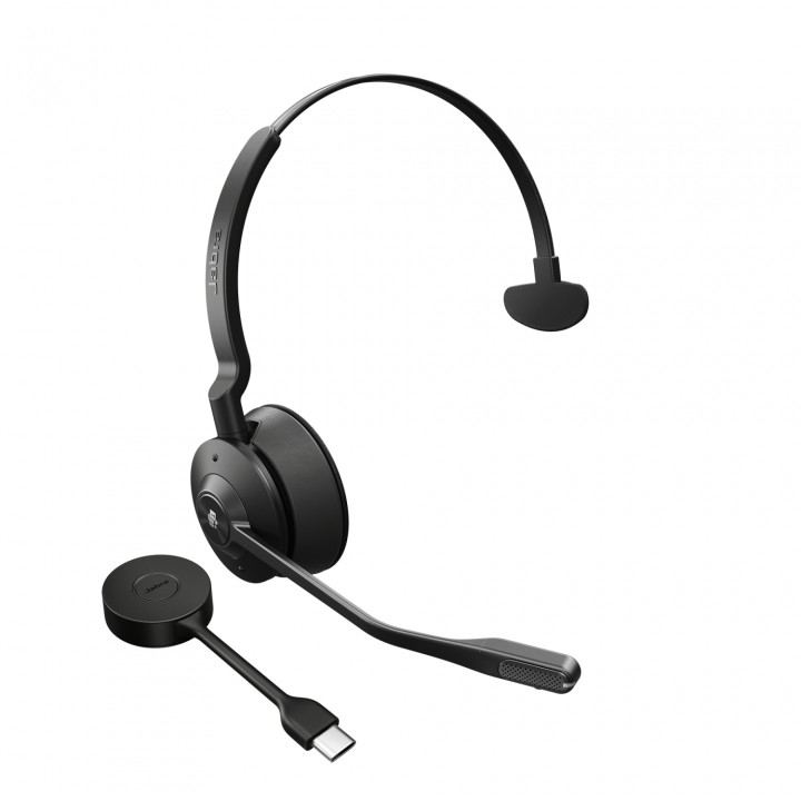 Jabra Engage 55 Auriculares Inalámbrico Diadema Oficina/Centro de llamadas Negro, Titanio