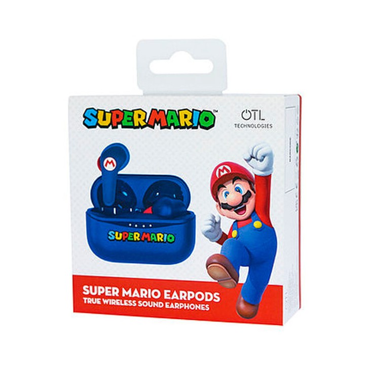 Auriculares inalambricos Blue Super Mario Nintendo