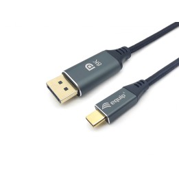 Equip 133422 adaptador de cable de vÍ­deo 2 m USB Tipo C DisplayPort Gris