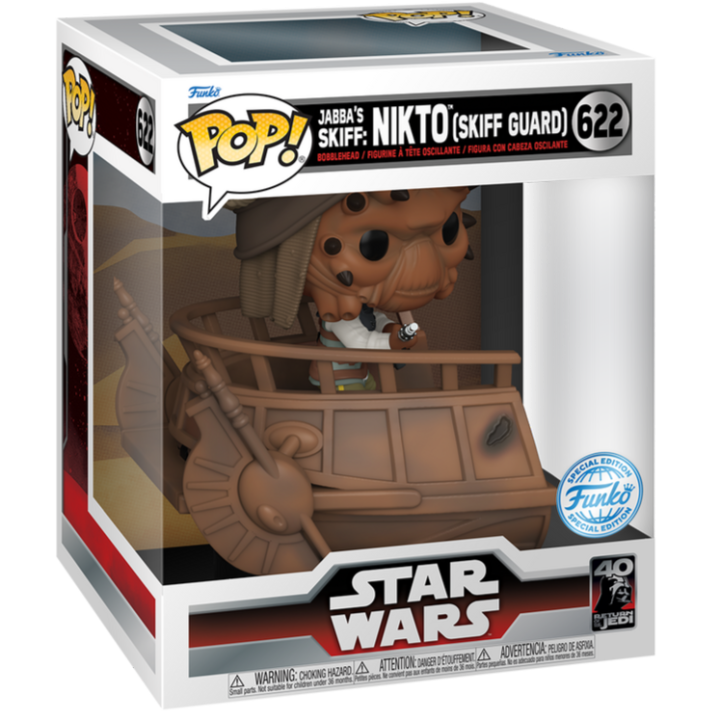 Figura POP Deluxe Star Wars Nikto Skiff Guard Exclusive