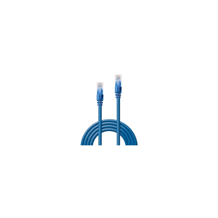 Lindy 48016 cable de red Azul 0,5 m Cat6 U/UTP (UTP)
