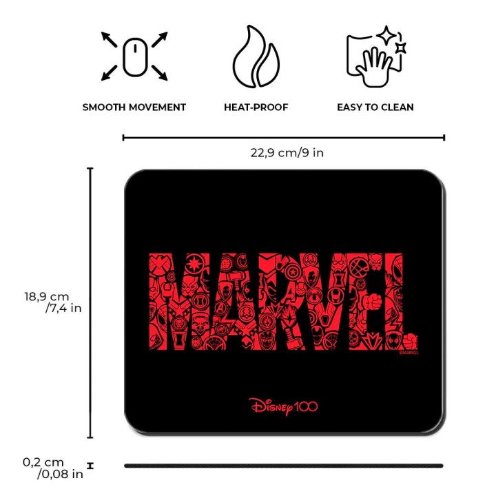 Alfombrilla raton Disney Marvel