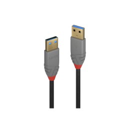 Lindy 36752 cable USB 2 m USB 3.2 Gen 1 (3.1 Gen 1) USB A Negro