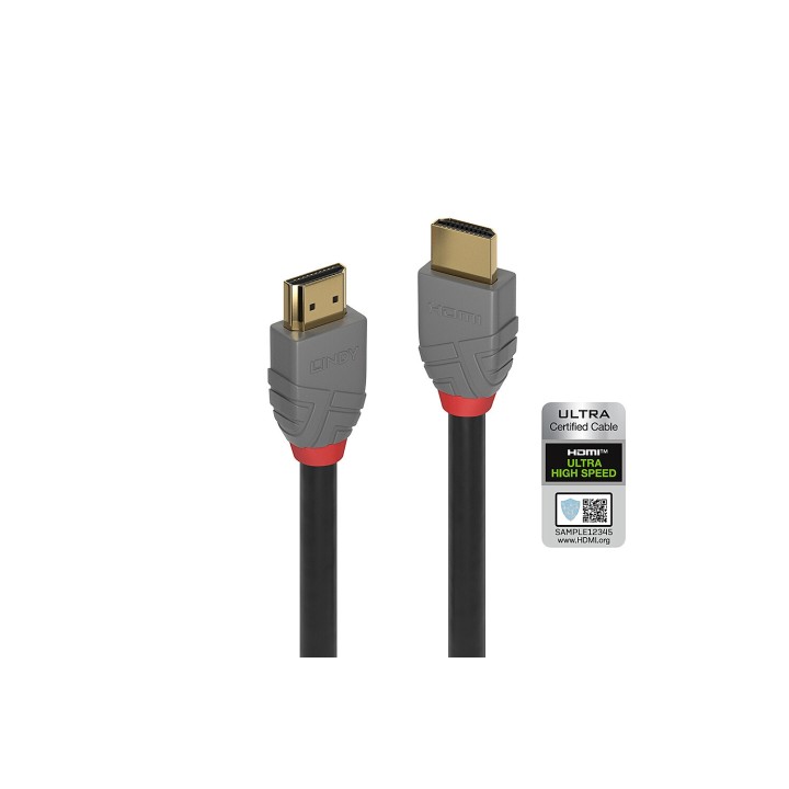 Lindy 36951 cable HDMI 0,5 m HDMI tipo A (Estándar) Negro