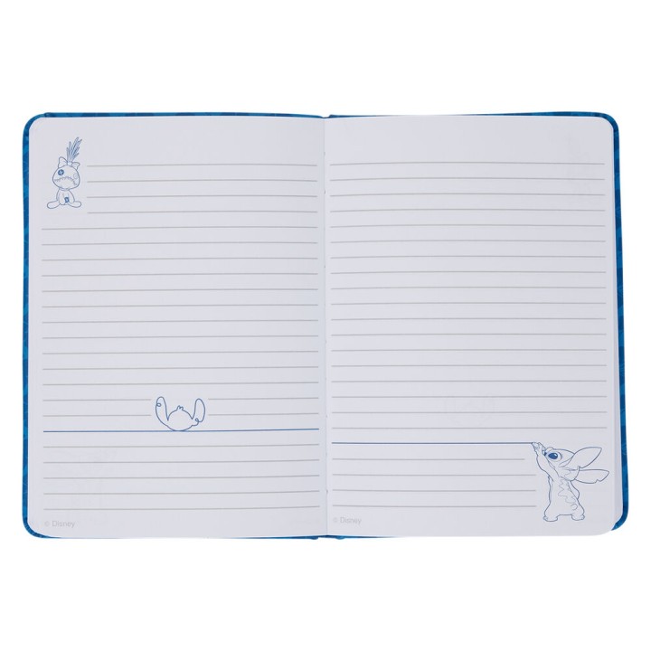 Cuaderno Holiday Stitch Disney Loungefly