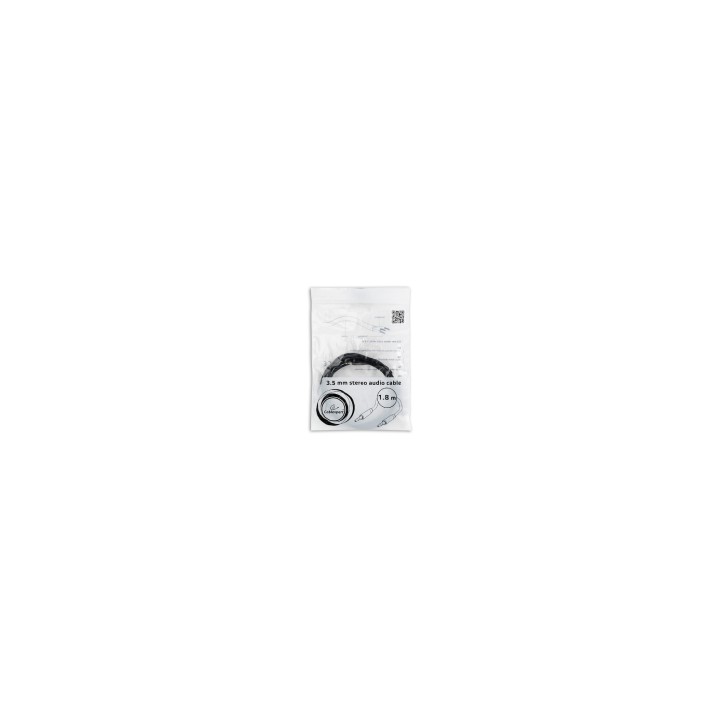 Gembird CCAP-444-6 cable de audio 1,8 m 3,5mm Negro