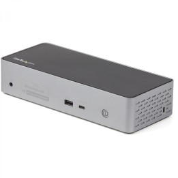 StarTech.com Mini Docking Station USB-C - Replicador de Puertos para 4 Monitores DisplayPort y HDMI 4K 60Hz - con PD de 100W -