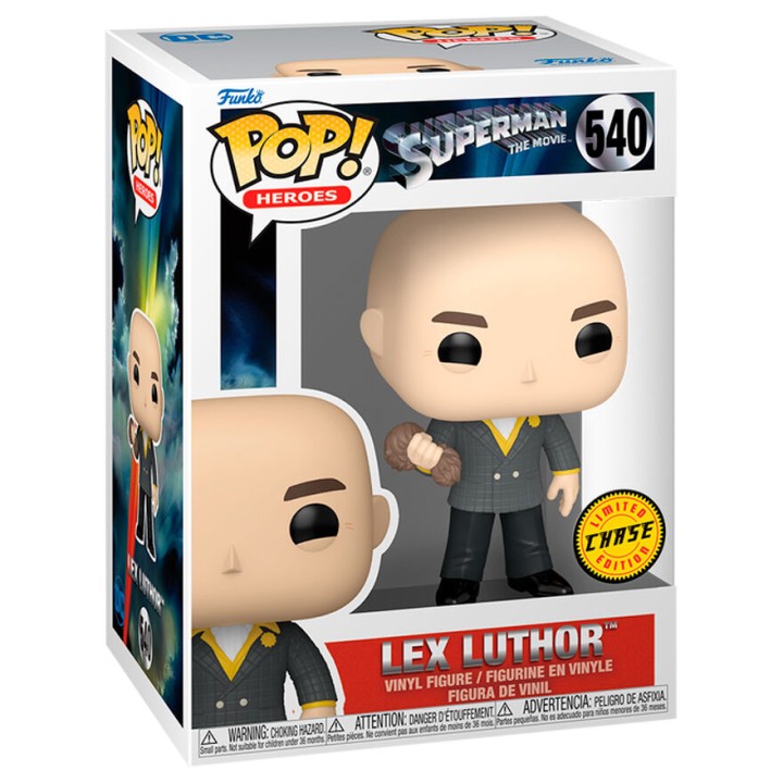 Figura POP DC Comics Superman the Movie Lex Luthor 1979 5 + 1 Chase