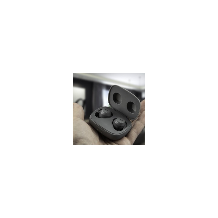 Lindy LE400W Auriculares True Wireless Stereo (TWS) Dentro de oÍ­do Coche Bluetooth Gris