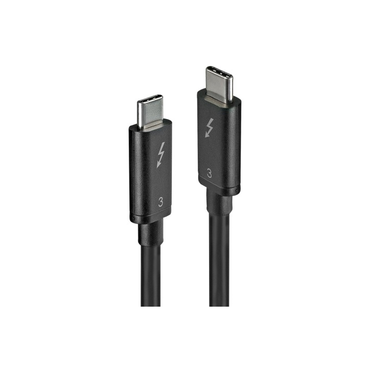 Lindy 41555 cable USB 0,5 m USB 3.2 Gen 1 (3.1 Gen 1) USB C Negro