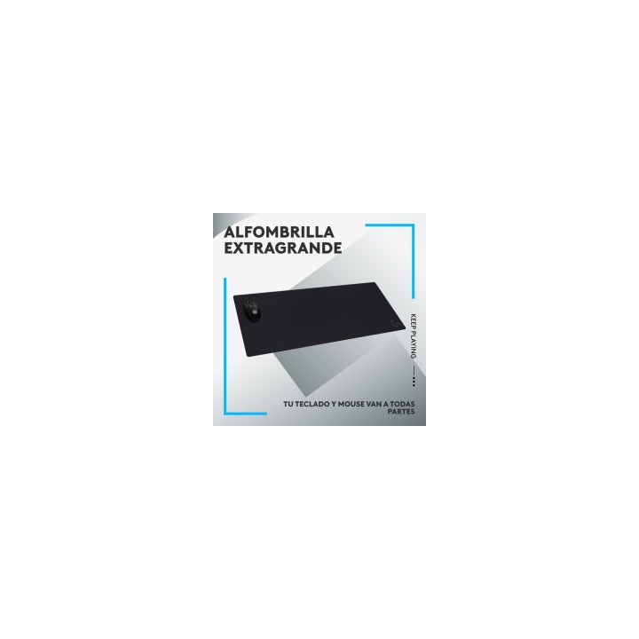 Logitech G G840 Alfombrilla de ratón para juegos Negro