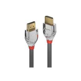 Lindy 37871 cable HDMI 1 m HDMI tipo A (Estándar) Gris, Plata
