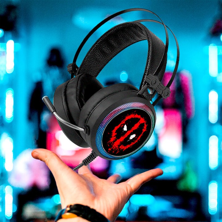 Auriculares gaming Deadpool Marvel