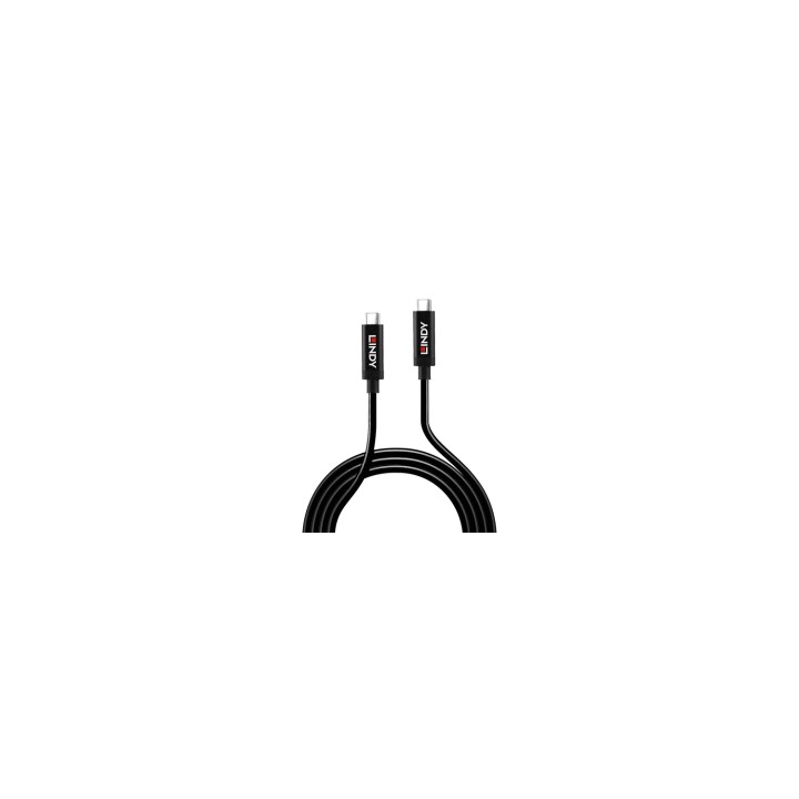 Lindy 43308 cable USB 5 m USB 3.2 Gen 2 (3.1 Gen 2) USB C Negro