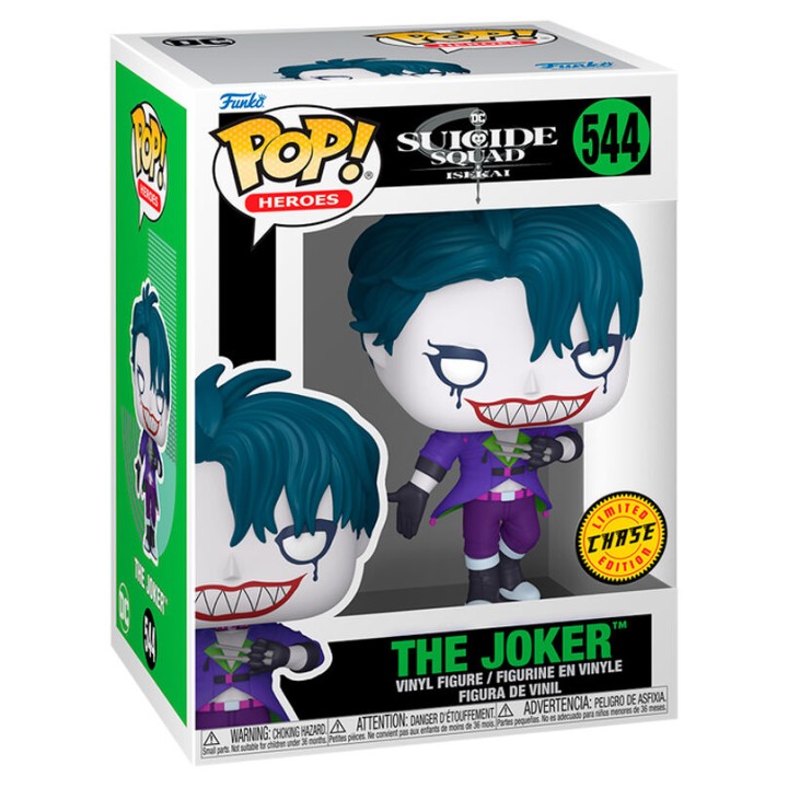 Figura POP DC Comics Escuadron Suicida Isekai The Joker 5 + 1 Chase