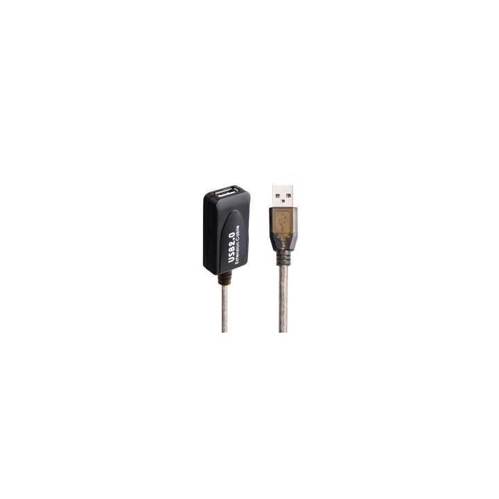 Ewent EW1021 cable USB 10 m USB 2.0 USB A Negro