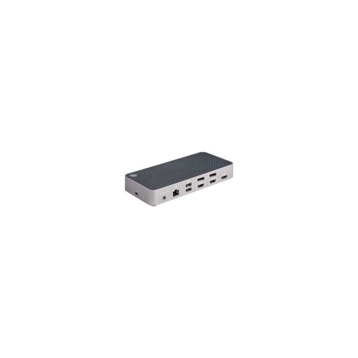StarTech.com Docking Station USB-C para 3 Monitores - Dock USB C Triple HDMI/DP de 4K - 5x Hub USB - GbE - PD 100W - Replicador