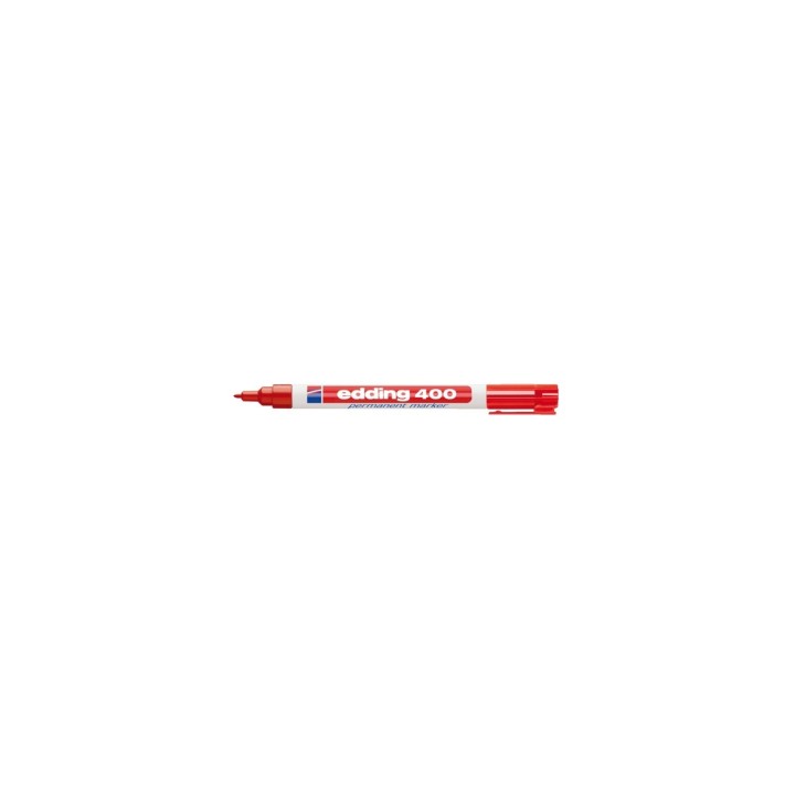 Edding 400 marcador permanente Rojo 10 pieza(s)