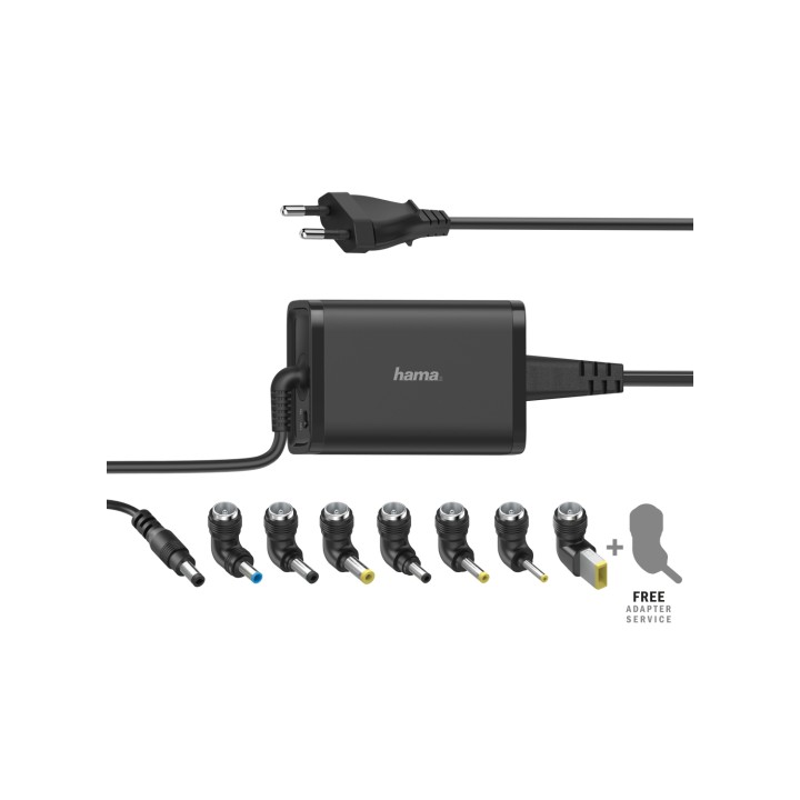 Cargador universal portátil 8 adapt. de 15-19V/45W