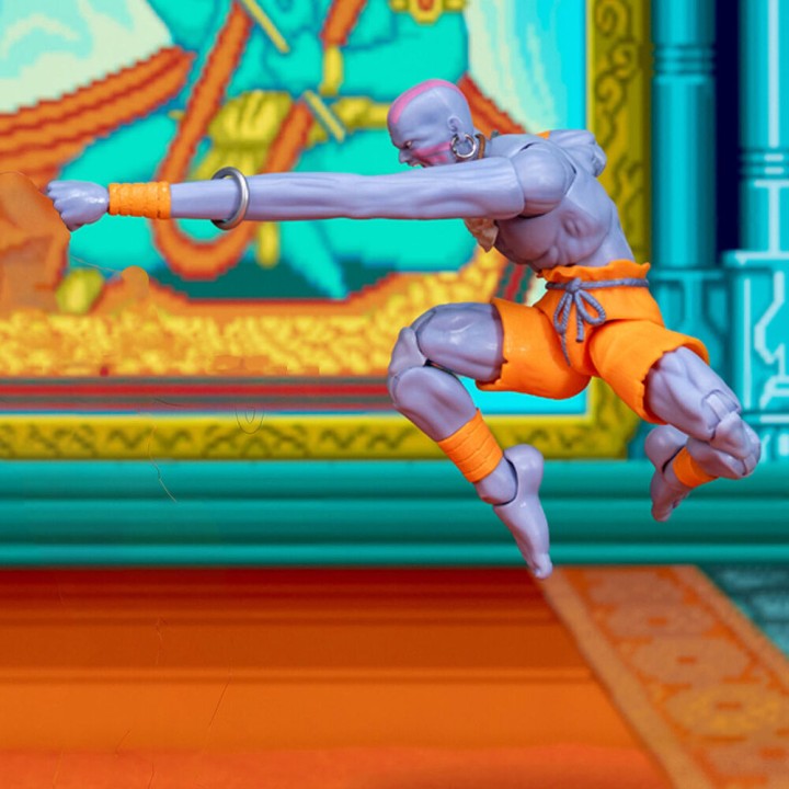 Figura Dhalsim Player 2 Street Fighter II 17cm